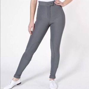 American Apparel Gray Riding Pants